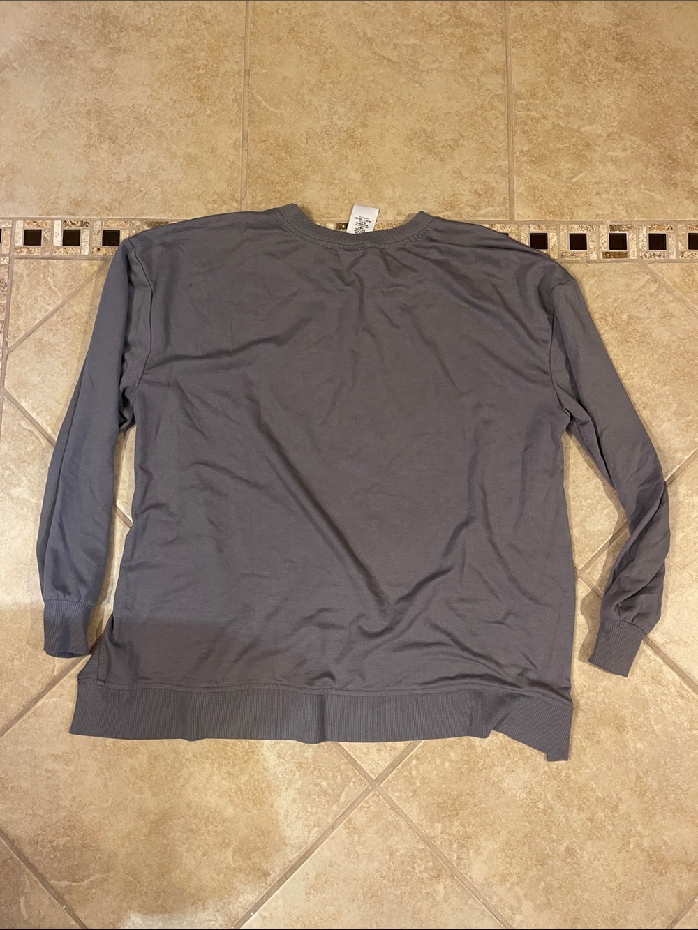 Disney Walt Disney World Castle Jersey Lightweight Sweatshirt Size Large NWOT - Picture 6 of 6
